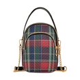 thumbnail image 1 of FORMRS Crossbody Bag for Women Shoulder Cell Phone Purse with Zipper, Warm Tartan Mosaic, 1 of 7
