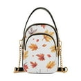thumbnail image 1 of FORMRS Crossbody Bag for Women Shoulder Cell Phone Purse with Zipper, Watercolor Autumn Leaves, 1 of 7