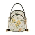 thumbnail image 1 of FORMRS Crossbody Bag for Women Quilted Travel Shoulder Cell Phone Purse with Chain Strap Handbag, White Rabbits, 1 of 7