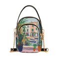 thumbnail image 1 of FORMRS Crossbody Bag for Women Quilted Travel Shoulder Cell Phone Purse with Chain Strap Handbag, Window Scene, 1 of 7