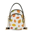 thumbnail image 1 of FORMRS Crossbody Bag for Women Quilted Travel Shoulder Cell Phone Purse with Chain Strap Handbag, Yellow Leaves, 1 of 7