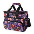 thumbnail image 1 of FORMRS Insulated Cooler Bag 24 Cans Capacity Soft Leakproof Lunch Box with Side Pockets, Beautiful Floral Pattern, 1 of 7
