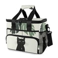 thumbnail image 1 of FORMRS Insulated Cooler Bag 24 Cans Capacity Soft Leakproof Lunch Box with Side Pockets, Black Cat Umbrella, 1 of 7
