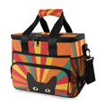 thumbnail image 1 of FORMRS Insulated Cooler Bag 24 Cans Capacity Soft Leakproof Lunch Box with Side Pockets, Black Cat, 1 of 7