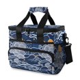 thumbnail image 1 of FORMRS Insulated Cooler Bag 24 Cans Capacity Soft Leakproof Lunch Box with Side Pockets, Blue Night Sky, 1 of 7