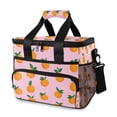 thumbnail image 1 of FORMRS Insulated Cooler Bag 24 Cans Capacity Soft Leakproof Lunch Box with Side Pockets, Cartoon Oranges, 1 of 7
