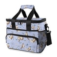 thumbnail image 1 of FORMRS Insulated Cooler Bag 24 Cans Capacity Soft Leakproof Lunch Box with Side Pockets, Cartoon Otters Pattern, 1 of 7