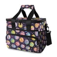thumbnail image 1 of FORMRS Insulated Cooler Bag 24 Cans Capacity Soft Leakproof Lunch Box with Side Pockets, Colorful Candies, 1 of 7