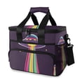 thumbnail image 1 of FORMRS Insulated Cooler Bag 24 Cans Capacity Soft Leakproof Lunch Box with Side Pockets, Colorful UFO, 1 of 7