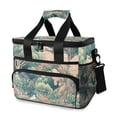 thumbnail image 1 of FORMRS Insulated Cooler Bag 24 Cans Capacity Soft Leakproof Lunch Box with Side Pockets, Floral Forest Pattern, 1 of 7