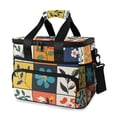 thumbnail image 1 of FORMRS Insulated Cooler Bag 24 Cans Capacity Soft Leakproof Lunch Box with Side Pockets, Floral Patterns, 1 of 7