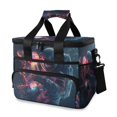 thumbnail image 1 of FORMRS Insulated Cooler Bag 24 Cans Capacity Soft Leakproof Lunch Box with Side Pockets, Glowing Jellyfish, 1 of 7