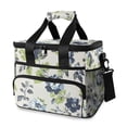 thumbnail image 1 of FORMRS Insulated Cooler Bag 24 Cans Capacity Soft Leakproof Lunch Box with Side Pockets, Light Floral Pattern, 1 of 7