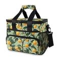 thumbnail image 1 of FORMRS Insulated Cooler Bag 24 Cans Capacity Soft Leakproof Lunch Box with Side Pockets, Orange Tree, 1 of 7