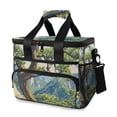 thumbnail image 1 of FORMRS Insulated Cooler Bag 24 Cans Capacity Soft Leakproof Lunch Box with Side Pockets, Pine Tree, 1 of 7