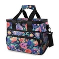 thumbnail image 1 of FORMRS Insulated Cooler Bag 24 Cans Capacity Soft Leakproof Lunch Box with Side Pockets, Puprle Ethereal Floral Harmony, 1 of 7