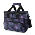 thumbnail image 1 of FORMRS Insulated Cooler Bag 24 Cans Capacity Soft Leakproof Lunch Box with Side Pockets, Purple Sky Pattern, 1 of 7