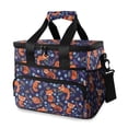 thumbnail image 1 of FORMRS Insulated Cooler Bag 24 Cans Capacity Soft Leakproof Lunch Box with Side Pockets, Red Panda Pattern, 1 of 7