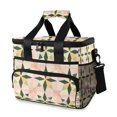 thumbnail image 1 of FORMRS Insulated Cooler Bag 24 Cans Capacity Soft Leakproof Lunch Box with Side Pockets, Retro Black Stars, 1 of 7