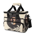 thumbnail image 1 of FORMRS Insulated Cooler Bag 24 Cans Capacity Soft Leakproof Lunch Box with Side Pockets, Space Record, 1 of 7