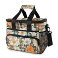 thumbnail image 1 of FORMRS Insulated Cooler Bag 24 Cans Capacity Soft Leakproof Lunch Box with Side Pockets, Sunny Blooms, 1 of 7