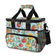 thumbnail image 1 of FORMRS Insulated Cooler Bag 24 Cans Capacity Soft Leakproof Lunch Box with Side Pockets, Various Tomatoes, 1 of 7