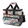 thumbnail image 1 of FORMRS Insulated Cooler Bag 24 Cans Capacity Soft Leakproof Lunch Box with Side Pockets, Vibrant Flowers, 1 of 7