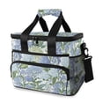 thumbnail image 1 of FORMRS Insulated Cooler Bag 24 Cans Capacity Soft Leakproof Lunch Box with Side Pockets, Vibrant Hydrangeas Pattern, 1 of 7