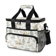 thumbnail image 1 of FORMRS Insulated Cooler Bag 24 Cans Capacity Soft Leakproof Lunch Box with Side Pockets, Watercolor Forest Pattern, 1 of 7