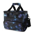 thumbnail image 1 of FORMRS Insulated Cooler Bag 24 Cans Capacity Soft Leakproof Lunch Box with Side Pockets, Watercolor Galaxy, 1 of 7