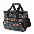 thumbnail image 1 of FORMRS Insulated Cooler Bag 24 Cans Capacity Soft Leakproof Lunch Box with Side Pockets, Whimsical Foxes Pattern, 1 of 7
