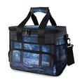 thumbnail image 1 of FORMRS Insulated Cooler Bag 24 Cans Capacity Soft Leakproof Lunch Box with Side Pockets, Window Space, 1 of 7