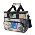 thumbnail image 1 of FORMRS Insulated Cooler Bag 24 Cans Capacity Soft Leakproof Lunch Box with Side Pockets, Yellow Seaside, 1 of 7