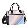 thumbnail image 1 of FORMRS Insulated Lunch Bag for Work School Unisex Large Capacity Cooler with Shoulder Strap, Abstract Blue, 1 of 6