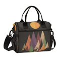 thumbnail image 1 of FORMRS Insulated Lunch Bag for Work School Unisex Large Capacity Cooler with Shoulder Strap, Abstract Mountain, 1 of 6