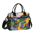 thumbnail image 1 of FORMRS Insulated Lunch Bag for Work School Unisex Large Capacity Cooler with Shoulder Strap, Art Path, 1 of 6
