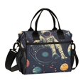 thumbnail image 1 of FORMRS Insulated Lunch Bag for Work School Unisex Large Capacity Cooler with Shoulder Strap, Astronaut Space, 1 of 6