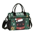 thumbnail image 1 of FORMRS Insulated Lunch Bag Unisex Large Capacity with Shoulder Strap, Christmas Cat, 1 of 6