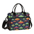 thumbnail image 1 of FORMRS Insulated Lunch Bag Unisex Large Capacity with Shoulder Strap, Colorful Space Cat, 1 of 6