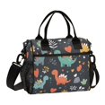 thumbnail image 1 of FORMRS Insulated Lunch Bag Unisex Large Capacity with Shoulder Strap, Cute Dinosaur, 1 of 6