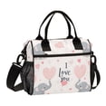 thumbnail image 1 of FORMRS Insulated Lunch Bag Unisex Large Capacity with Shoulder Strap, Cute Elephant, 1 of 6