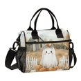 thumbnail image 1 of FORMRS Insulated Lunch Bag Unisex Large Capacity with Shoulder Strap, Cute Halloween Pumpkins, 1 of 6
