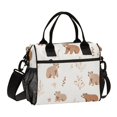 thumbnail image 1 of FORMRS Insulated Lunch Bag Unisex Large Capacity with Shoulder Strap, Gray Bears, 1 of 6