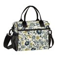 thumbnail image 1 of FORMRS Insulated Lunch Bag Unisex Large Capacity with Shoulder Strap, Light Floral, 1 of 6