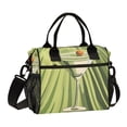 thumbnail image 1 of FORMRS Insulated Lunch Bag for Work School Unisex Large Capacity Cooler with Shoulder Strap, Light Green Martini, 1 of 6
