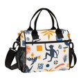 thumbnail image 1 of FORMRS Insulated Lunch Bag for Work School Unisex Large Capacity Cooler with Shoulder Strap, Playful Forest, 1 of 6