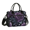thumbnail image 1 of FORMRS Insulated Lunch Bag Unisex Large Capacity with Shoulder Strap, Roses and Pearls, 1 of 6