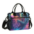thumbnail image 1 of FORMRS Insulated Lunch Bag Unisex Large Capacity with Shoulder Strap, Space Astronaut, 1 of 6