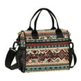 thumbnail image 1 of FORMRS Insulated Lunch Bag Unisex Large Capacity with Shoulder Strap, Tribal Art, 1 of 6