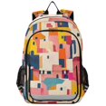 thumbnail image 1 of FORMRS School Backpack 17" Student Travel Bag with Laptop Compartment, Art Geometric, 1 of 7